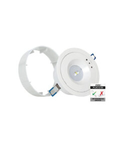 ΦΩΤΙΣΤΙΚΟ ΧΩΝΕΥΤΟ/ΕΞΩΤΕΡΙΚΟ LED SMD Φ130ΜΜ 3W 6500Κ 230V ΕΠΑΝΑΦΟΡΤΙΖΟΜΕΝΟ ΜΕ ΜΠΑΤΑΡΙΑ Li-ion –ΜΗ ΣΥΝΕΧΟΥΣ ΛΕΙΤΟΥΡΓΙΑΣ UNIVERSE – 2-U011877