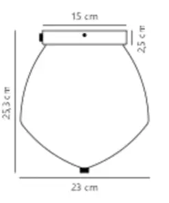 Orbiform | Ceiling light | Brass – 1-NR2010656047