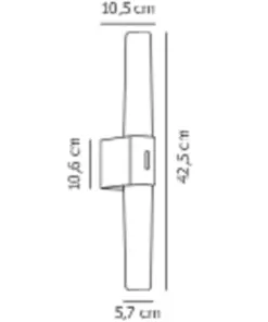 Helva Double Basic | Wall light | Wood Foil – 1-NR2015311004