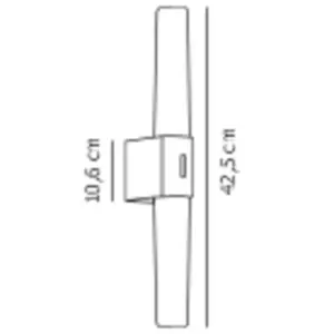 Helva Double Basic | Wall light | Wood Foil – 1-NR2015311004