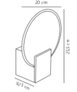 Hester | Wall light | Wood Foil – 1-NR2015391014