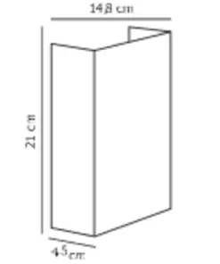 FOLD 15 Wall LED Wall White Aluminium, Plastic Nordlux – 1-NR2019051001