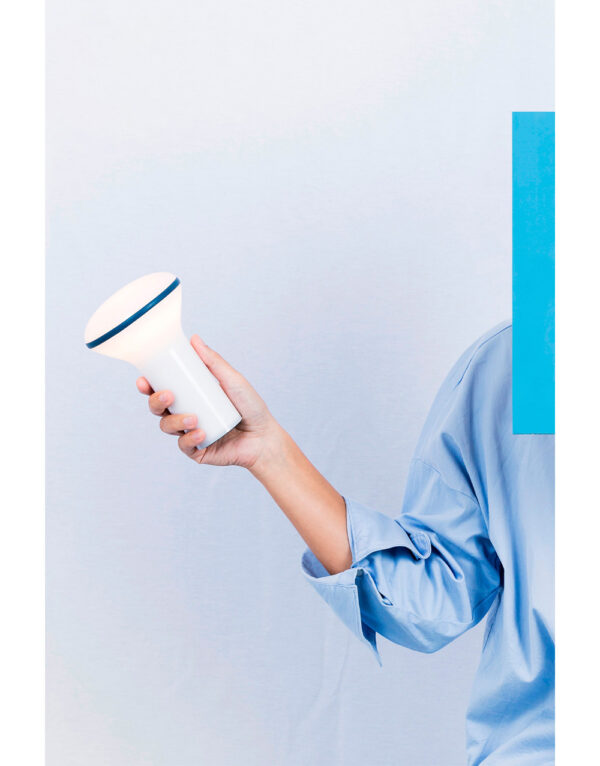 BUDDY PORTABLE LAMP WHITE Y DARK BLUE 3W – 1-FR20209