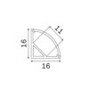 SLOT ANG TONDO D16xD16 2000 mm WH – 1-ID203126
