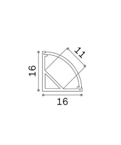 SLOT ANG TONDO D16xD16 2000 mm WH – 1-ID203126