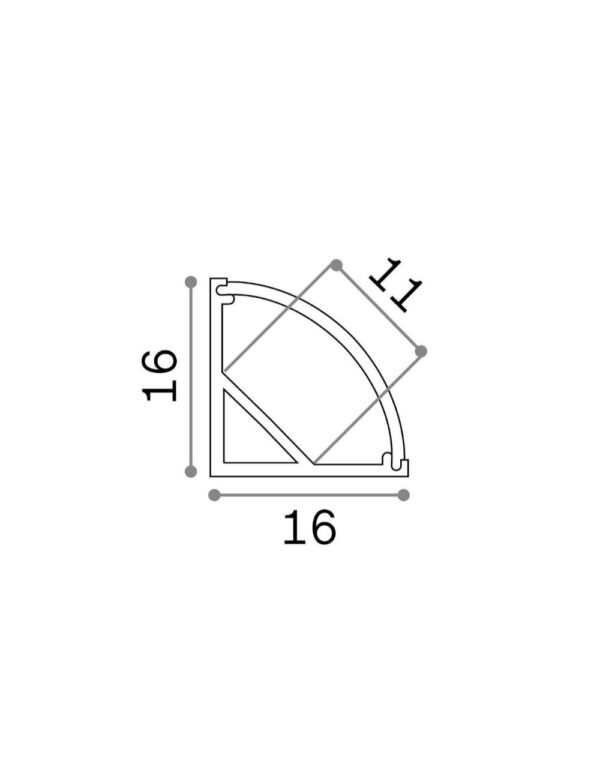 SLOT ANG TONDO D16xD16 2000 mm WH – 1-ID203126