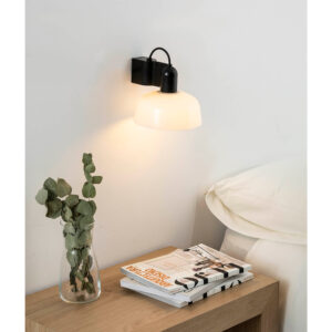TATAWIN WHITE WALL LAMP 1xE27 – 1-FR20335-116