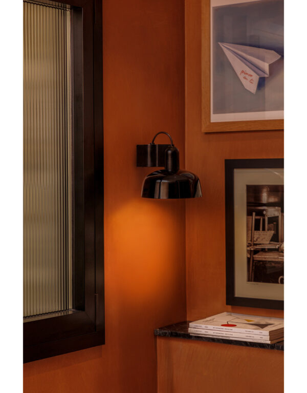 TATAWIN BLACK WALL LAMP 1xE27 – 1-FR20335-117