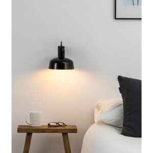 TATAWIN BLACK WALL LAMP 1xE27 – 1-FR20335-117
