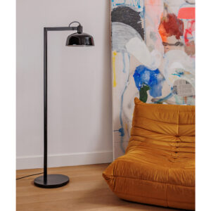 TATAWIN FLOOR LAMP W/BLACK SHADE 1xE27 – 1-FR20336-120