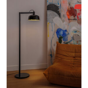 TATAWIN FLOOR LAMP W/BLACK SHADE 1xE27 – 1-FR20336-120