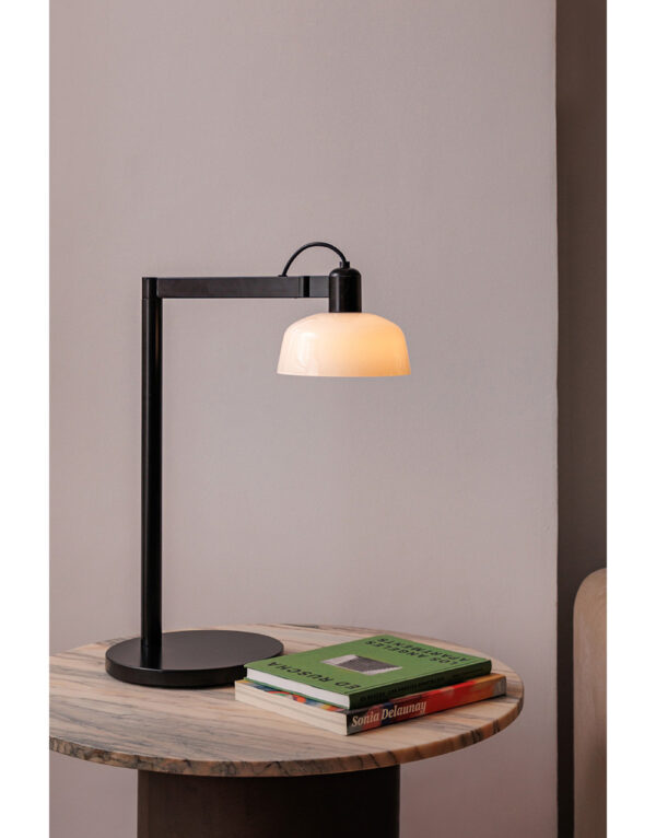 TATAWIN TABLE LAMP W/WHITE SHADE 1xE27 – 1-FR20337-116