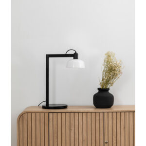 TATAWIN TABLE LAMP W/WHITE SHADE 1xE27 – 1-FR20337-116