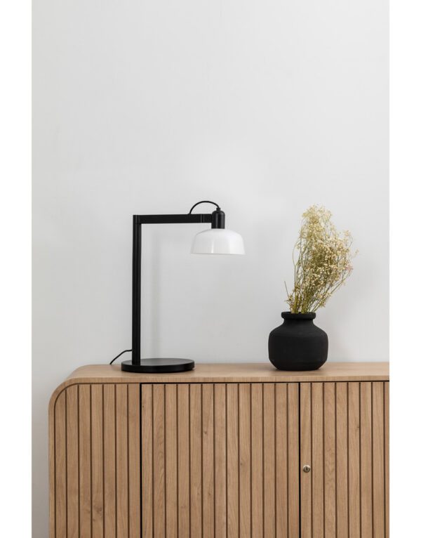 TATAWIN TABLE LAMP W/WHITE SHADE 1xE27 – 1-FR20337-116