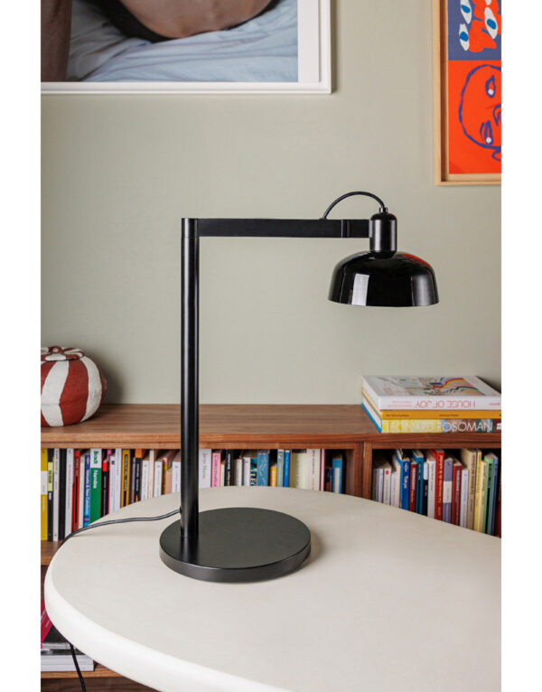 TATAWIN TABLE LAMP W/BLACK SHADE 1xE27 – 1-FR20337-117