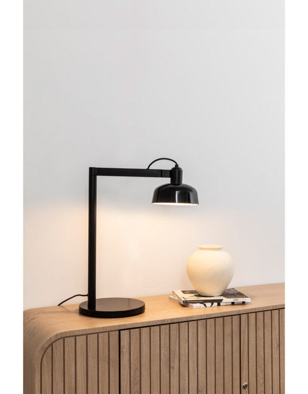 TATAWIN TABLE LAMP W/BLACK SHADE 1xE27 – 1-FR20337-117