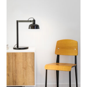TATAWIN TABLE LAMP W/BLACK SHADE 1xE27 – 1-FR20337-117