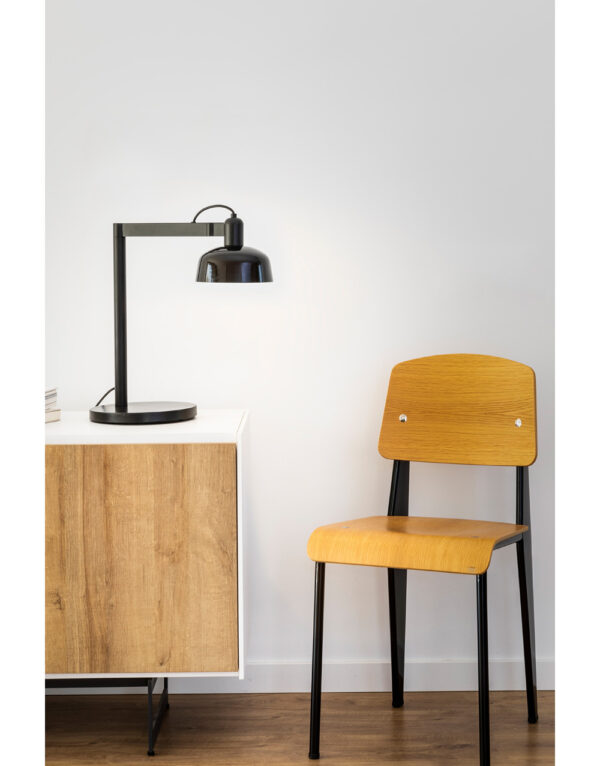 TATAWIN TABLE LAMP W/BLACK SHADE 1xE27 – 1-FR20337-117