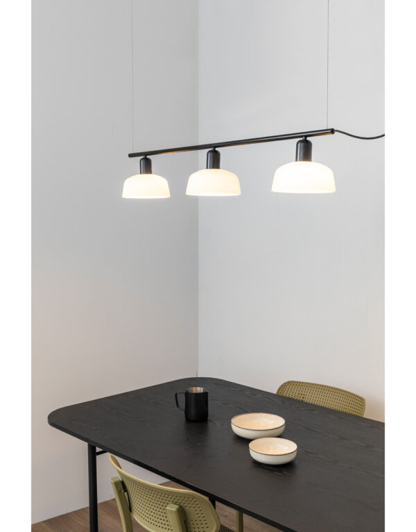 TATAWIN PENDANT LINEAL W/WHITE SHADE S 1xE27 – 1-FR20338-116