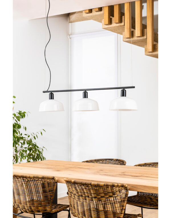 TATAWIN PENDANT LINEAL W/WHITE SHADE M 1xE27 – 1-FR20338-119
