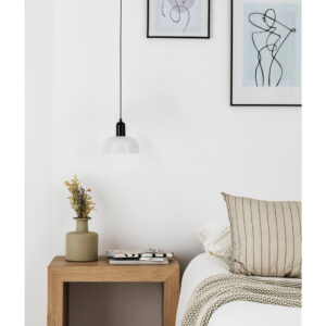 TATAWIN PENDANT W/WHITE SHADE S 1xE27 – 1-FR20339-116