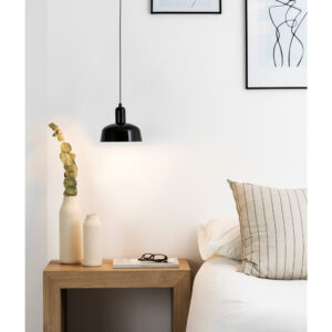 TATAWIN PENDANT SHADE S BLACK 1xE27 – 1-FR20339-117