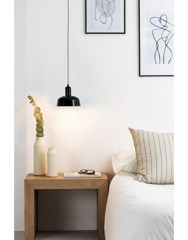 TATAWIN PENDANT SHADE S BLACK 1xE27 – 1-FR20339-117