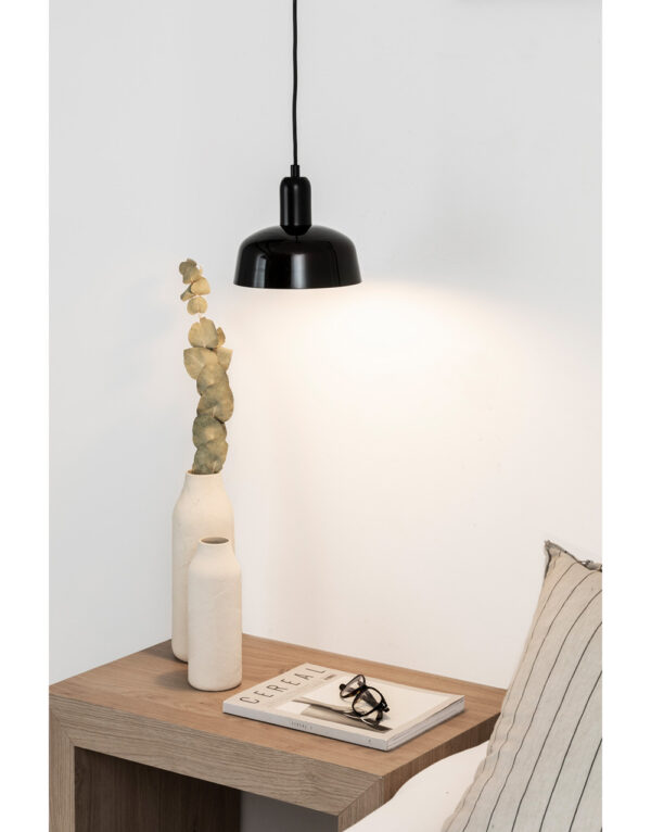 TATAWIN PENDANT SHADE S BLACK 1xE27 – 1-FR20339-117