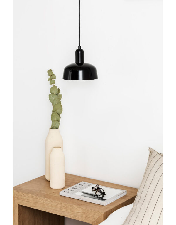 TATAWIN PENDANT SHADE S BLACK 1xE27 – 1-FR20339-117