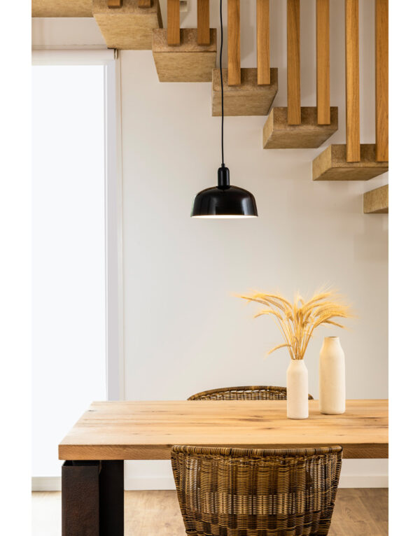 TATAWIN PENDANT SHADE M BLACK 1xE27 – 1-FR20339-120