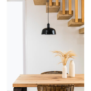 TATAWIN PENDANT SHADE M BLACK 1xE27 – 1-FR20339-120