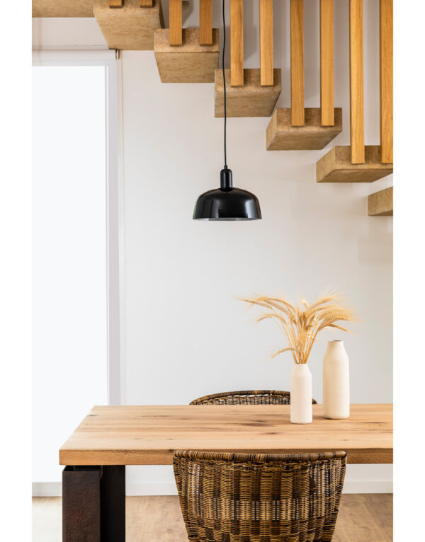 TATAWIN PENDANT SHADE M BLACK 1xE27 – 1-FR20339-120