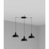 TATAWIN PENDANT SHADE S BLACK 1xE27 3L – 1-FR20340-117-3L