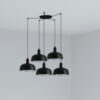 TATAWIN PENDANT SHADE M BLACK 1xE27 5L – 1-FR20340-120-5L