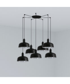 TATAWIN PENDANT SHADE M BLACK 1xE27 7L – 1-FR20340-120-7L