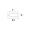 SLOT SUR D15xD5 3000 mm WH – 1-ID204598