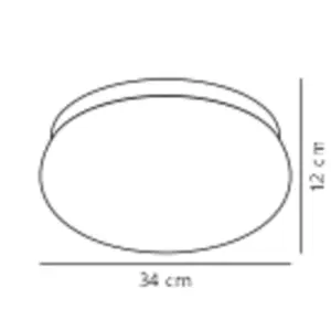 Foam | Ceiling light | White – 1-NR2210126001