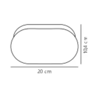 Foam | Wall light | White – 1-NR2210131001