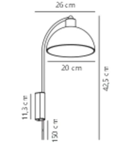 Ellen 20 | Wall light | Brass – 1-NR 2213701035