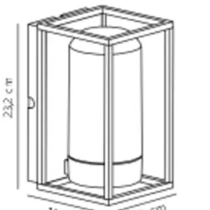 Griffin | Wall light | Smoked – 1-NR2218131047