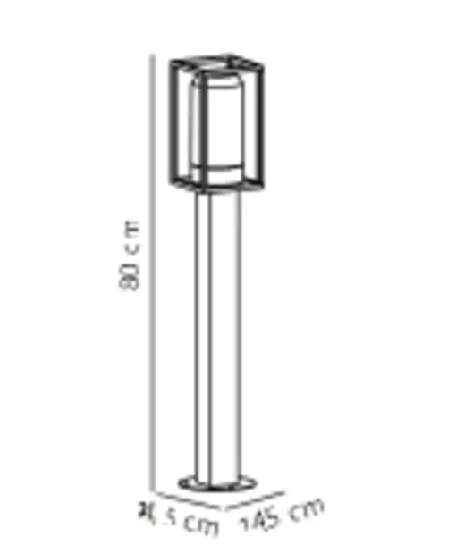 Griffin | Garden light | Smoked – 1-NR2218158047