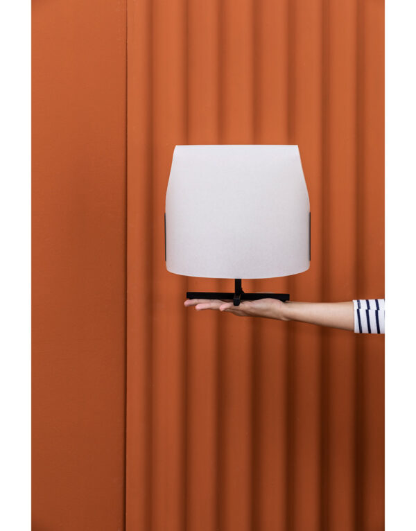 LUANG S 295 TABLE LAMP BLACK-BEIGE 1XE27 – 1-FR23001-57