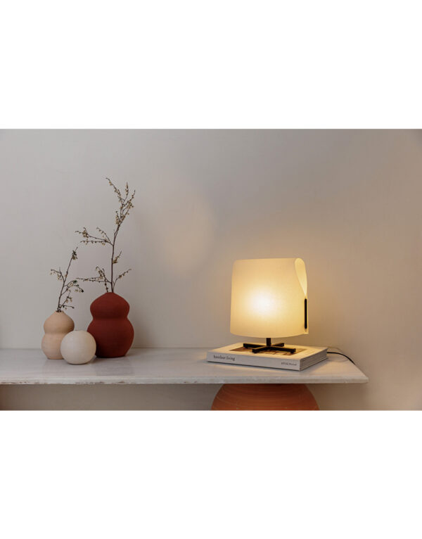 LUANG S 295 TABLE LAMP BLACK-BEIGE 1XE27 – 1-FR23001-57