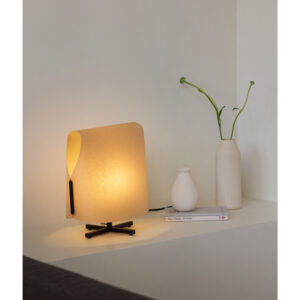 LUANG S 295 TABLE LAMP BLACK-CAMEL 1XE27 – 1-FR23001-58