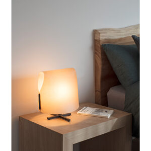 LUANG S 295 TABLE LAMP BLACK-CAMEL 1XE27 – 1-FR23001-58