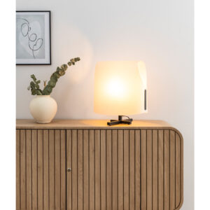 LUANG M 465 BLACK-BEIGE TABLE LAMP 1XE27 – 1-FR23002-57