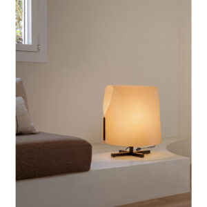 LUANG M 465 BLACK-CAMEL TABLE LAMP 1XE27 – 1-FR23002-58