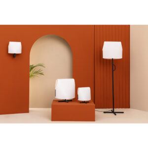 LUANG BLACK-BEIGE FLOOR LAMP 1XE27 – 1-FR23003-59