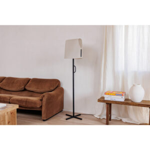 LUANG BLACK-BEIGE FLOOR LAMP 1XE27 – 1-FR23003-59
