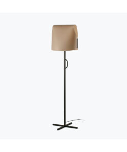 LUANG BLACK-CAMEL FLOOR LAMP 1XE27 – 1-FR23003-60